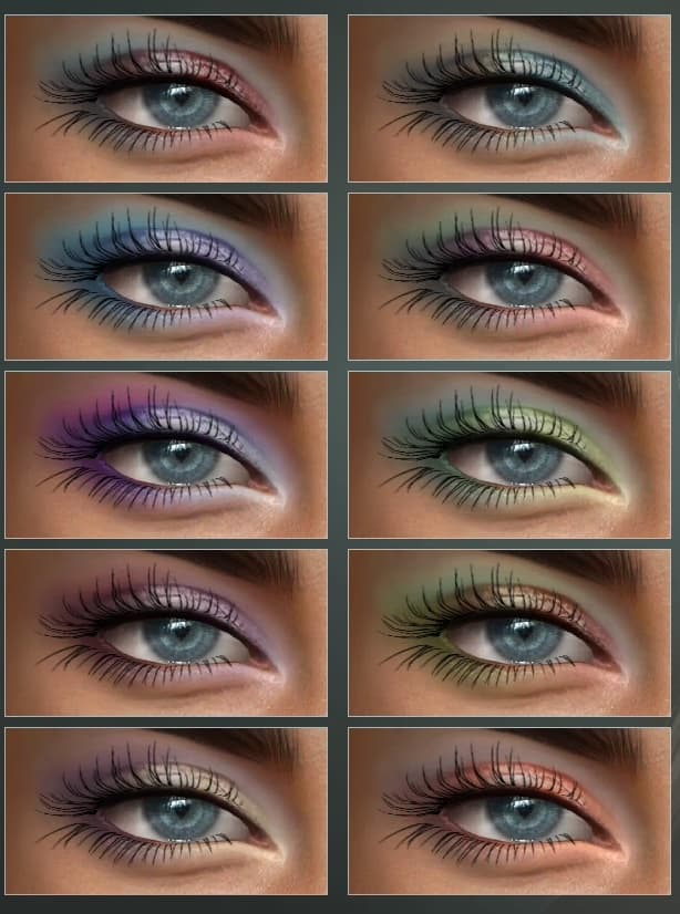 Галерея мода Тени для век Monocyte Eyeshadow #1